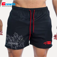 Bermudão Strong Flame Preto