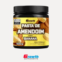 Pasta de Amendoim Sabor Banana - 500g